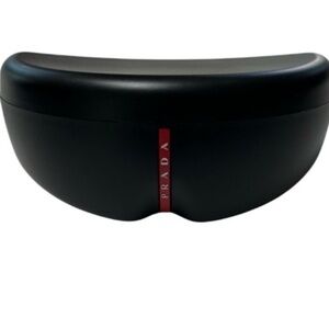 Prada Black and Red Sunglasses Case